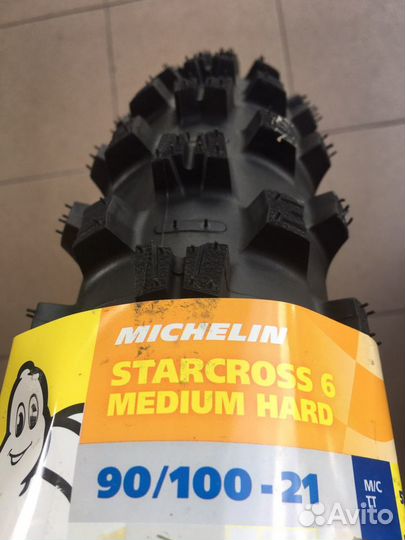 Мото шина 90 100 21 michelin starcross 6 medium
