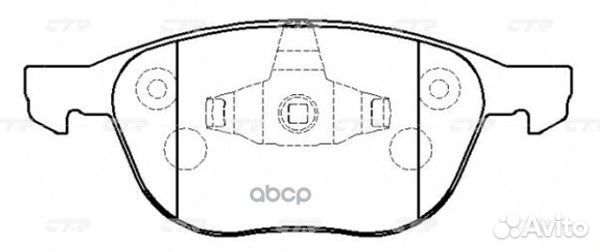 Колодки тормозные дисковые передние Ford Focus