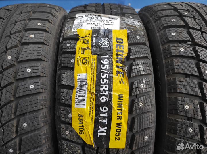 195 55 16 новые зимние шины Delinte Winter WD52