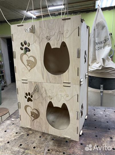 Кошачий домик