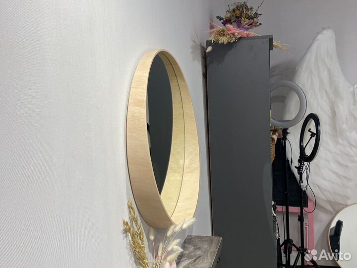 Зеркало IKEA круглое 60 см