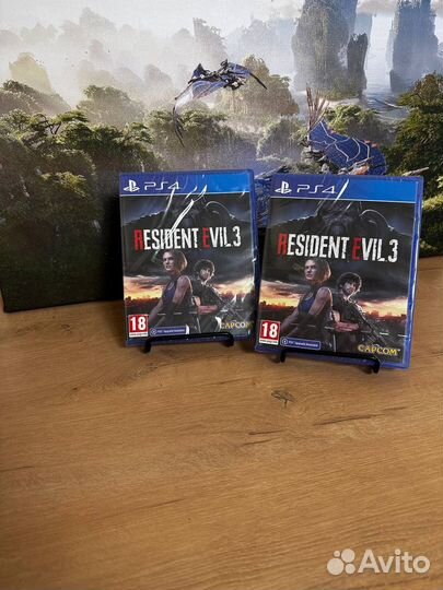 Диск для Ps4/Ps5 Resident Evil 3 Remake новый