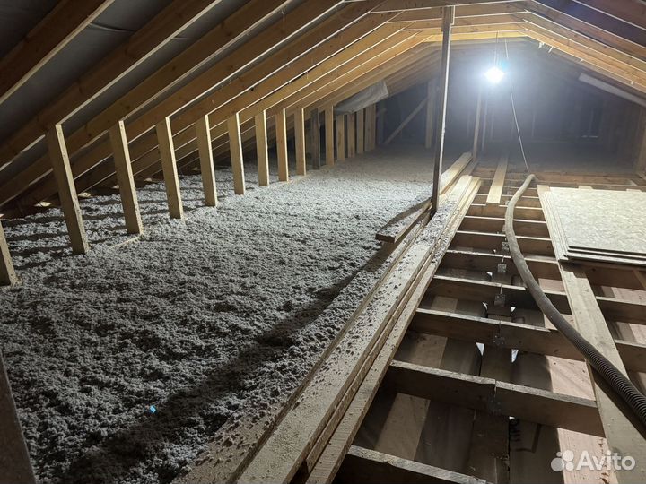 Утеплитель для потолка эковата