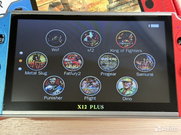 Портативная игровая консоль X12 Plus