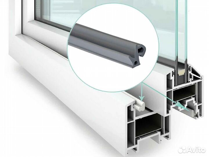 Уплотнитель с заменой Rehau RAL83327