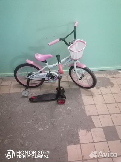 Велосипед для девочки