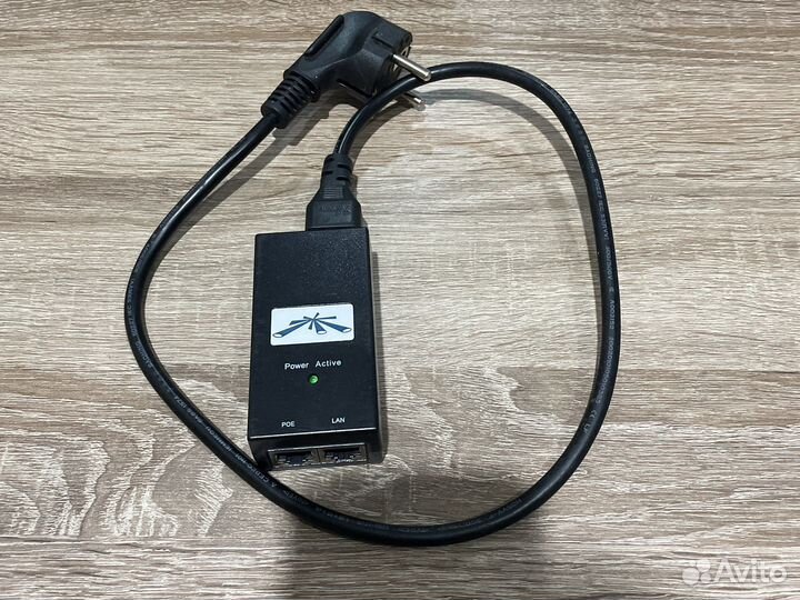 Poe адаптер ubiquiti