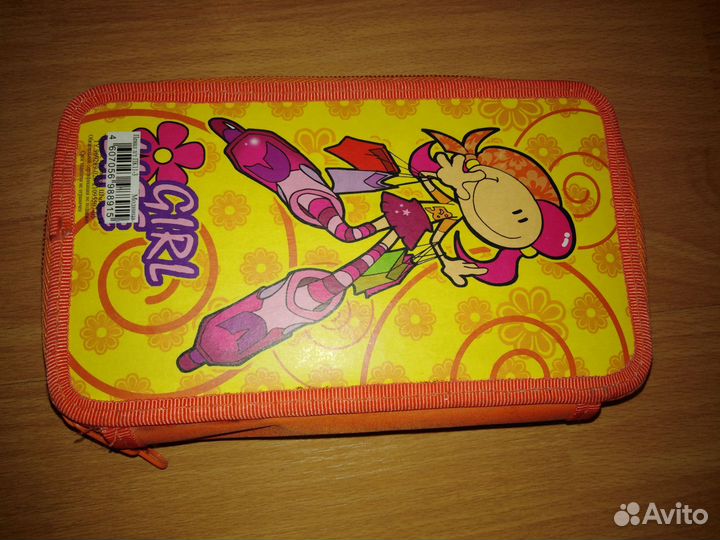Пенал школьный для девочки