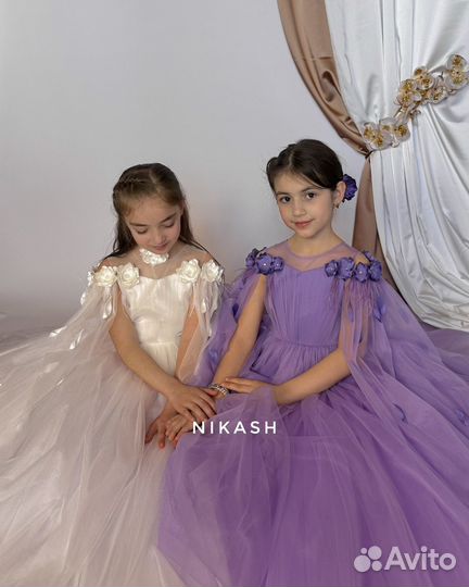Детские платья для девочек нарядные