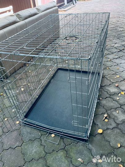 Клетка для крупных собак 113х87х75