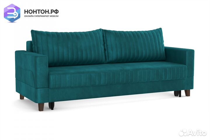 Диван выкатной евромагнат зеленый