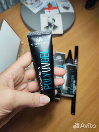 Набор для наращивания ногтей на верхние формы