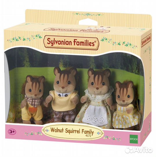 Новые наборы Sylvanian families в ассортименте