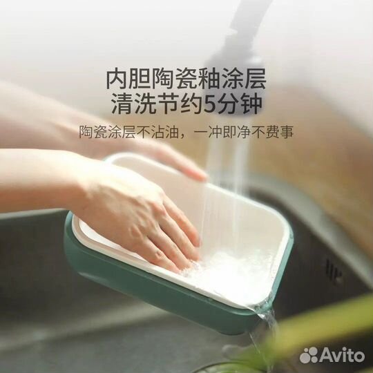 Электрический ланч-бокс с подогревом xiaomi quange