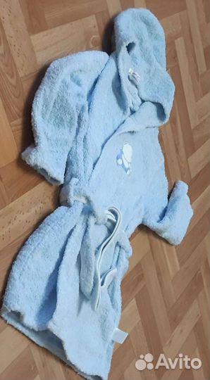 Детский махровый халат на 3-5 лет