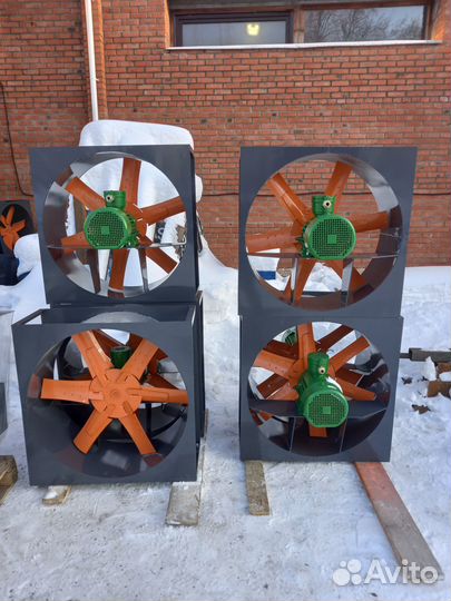 Сушильные камеры - осевые вентиляторы во №6