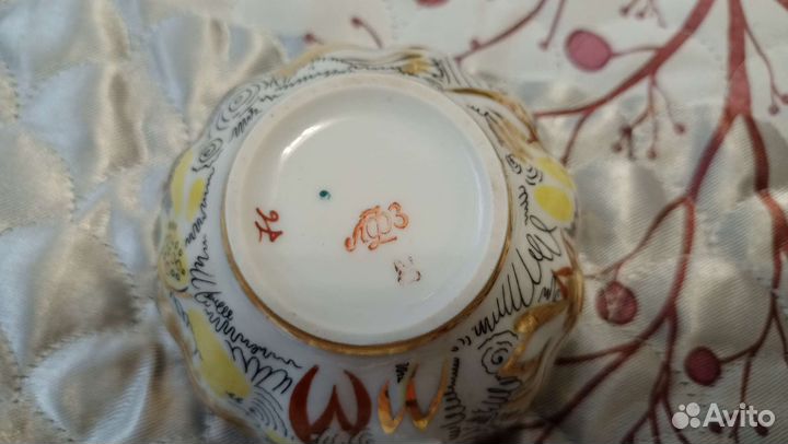 Чашка с блюдцем лфз СССР