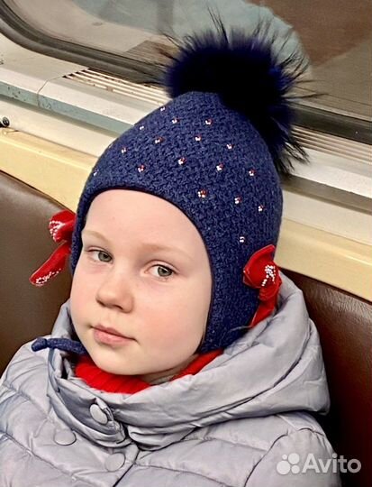 Шапка зимняя как новая