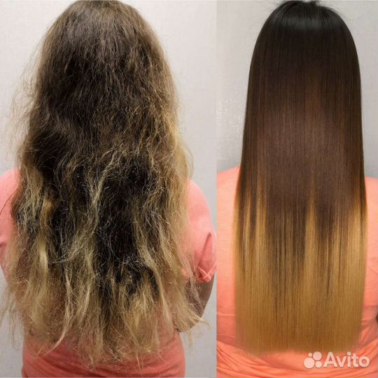 Кератиновое выпрямление,Ботокс,наращивание