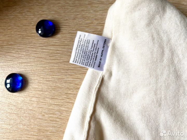 Демисезонная шапка на девочку 50 размер Huppa