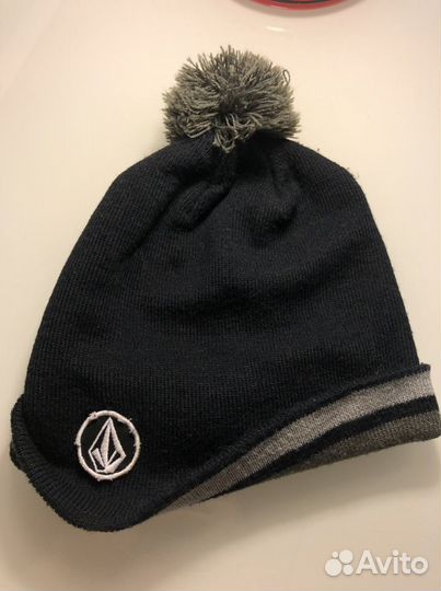 Шапки dcshoes, volcom, marmalato