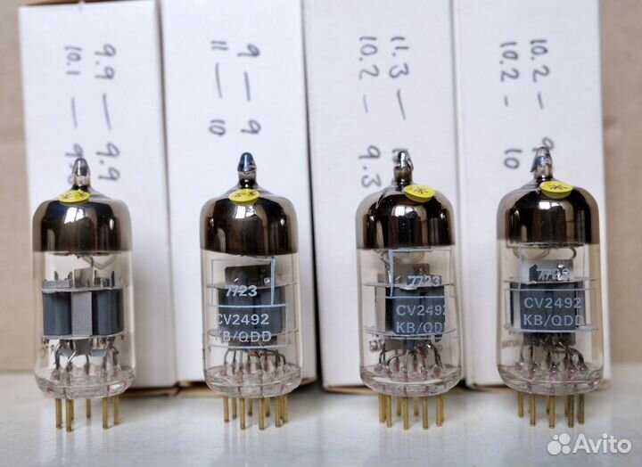 Радиолампы E88CC CV2492 Mullard UK NOS NIB