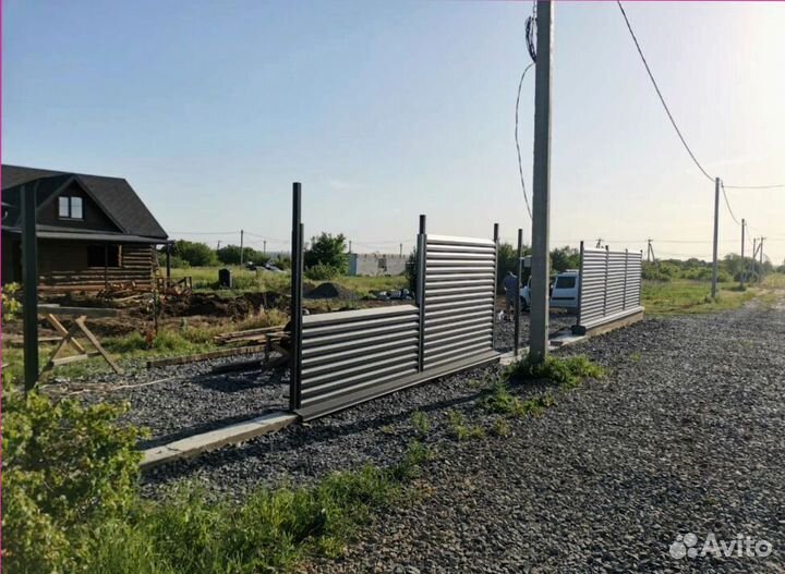 Забор жалюзи