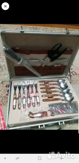 Набор столовых приборов новый