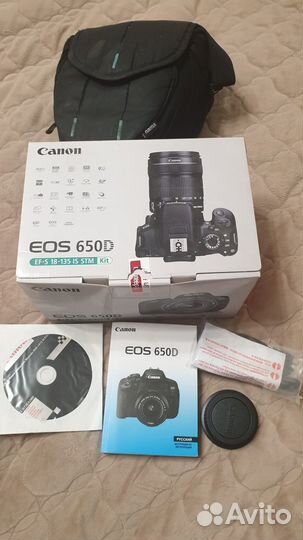 Canon EOS 650D kit 18-135mm IS STM оригинал