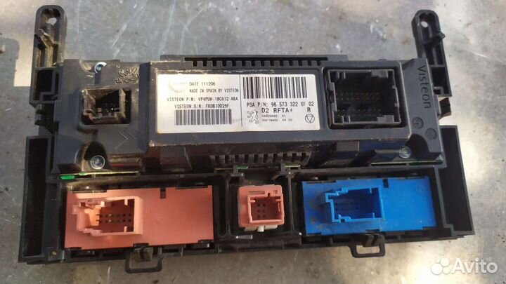 Блок управления климат-контролем Пежо 407