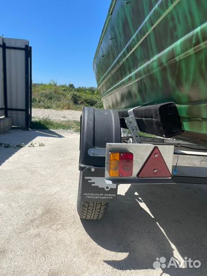 Лодка с мотором (балотоход) и прицеп