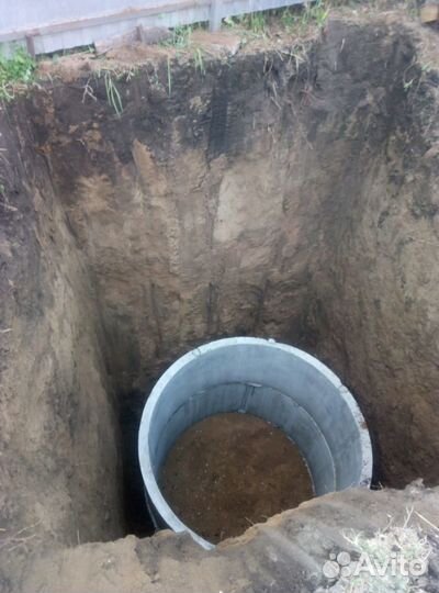 Монтаж, водопровода, канализаций. Жби кольца