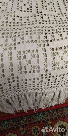 Покрывало ручная вязка
