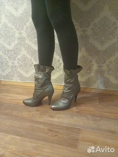 Ботильоны натуральная кожа 38