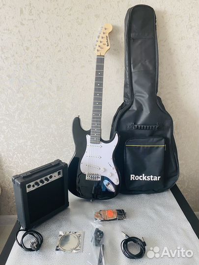 Электро гитара с комбиком Rockstar
