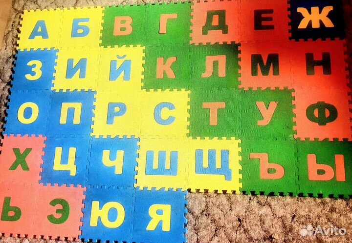 Детский коврик пазл