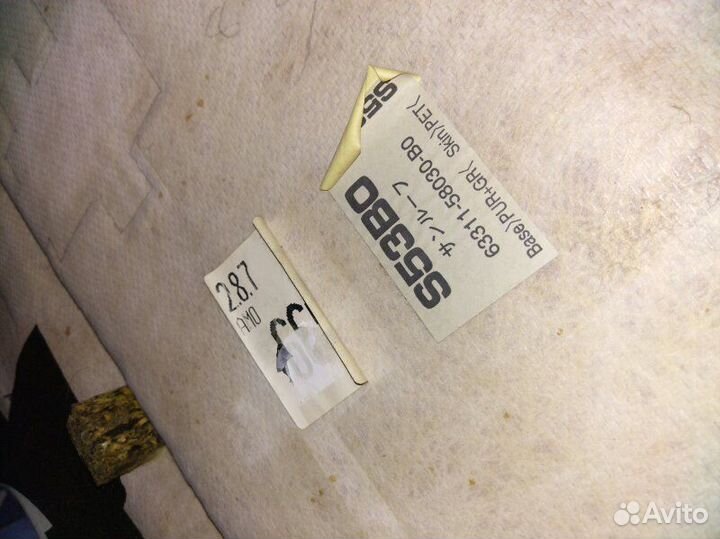 Обшивка потолка Toyota Alphard ANH15W 2AZ-FE 2003