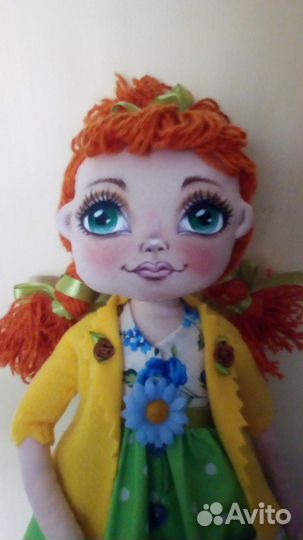 Кукла текстильная игровая