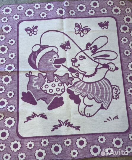 Одеяло байковое детское