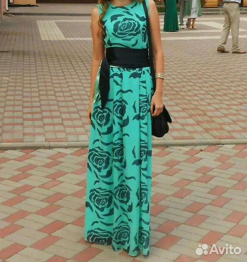 Платье в пол