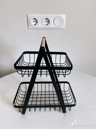 Корзина для фруктов металлическая