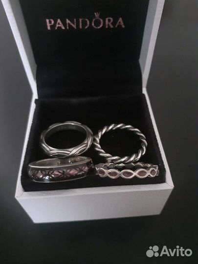 Pandora кольцо оригинал