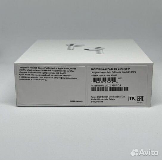 Беспроводные наушники AirPods 3 premium