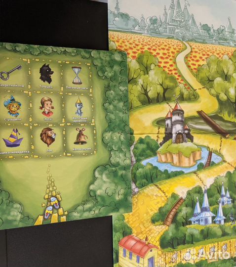 Волшебник изумрудного города настольная игра