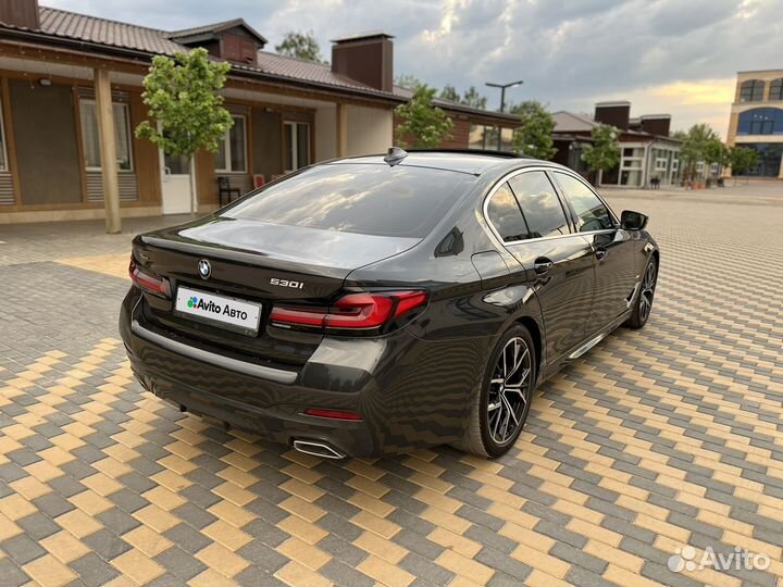 BMW 5 серия 2.0 AT, 2021, 34 855 км