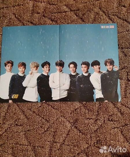 Плакаты EXO, Monstax, Pink