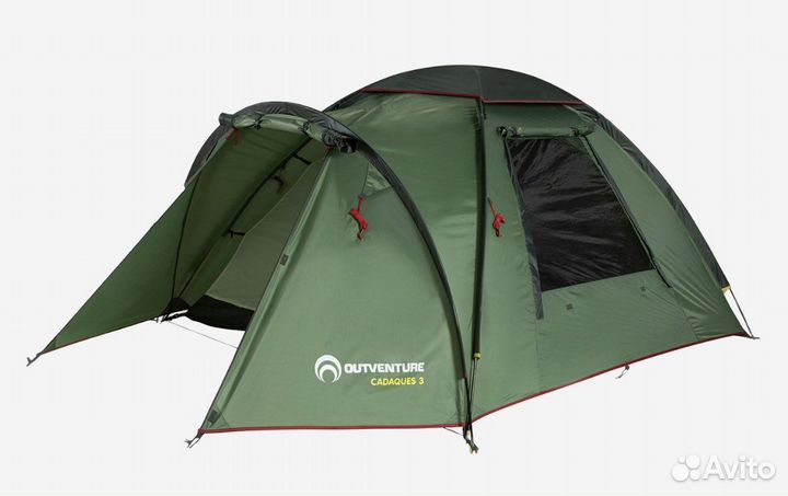 Палатка 4 местная с тамбуром прокат