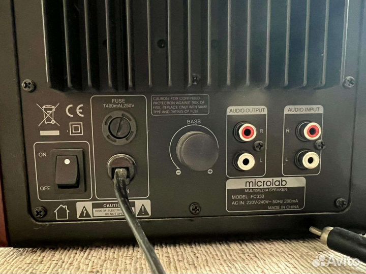 Колонки для компьютера 2.1 microlab fc330