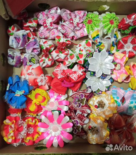Бантики для принцесс ручная работа