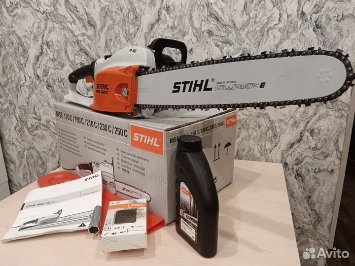 Новая электрическая пила Stihl MSE 250C Германия